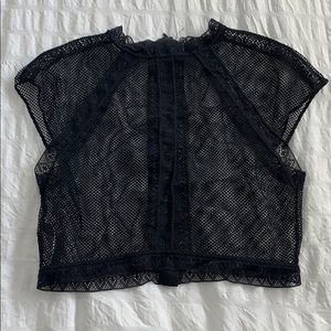 Mesh Crop Top